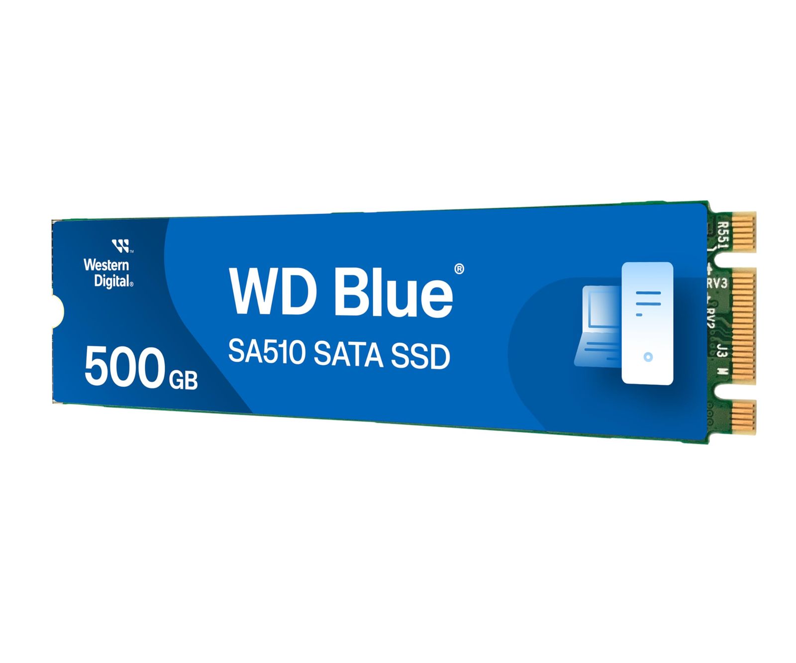 ウエスタンデジタル 内蔵SSD 500GB WD Blue SA510 M.2-2280 SATA WDS500G3B0B-EC 正規代理店品