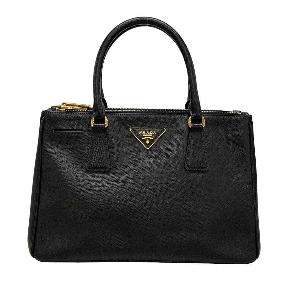 PRADA プラダ トートバッグ ガレリアバッグ 黒 レザー