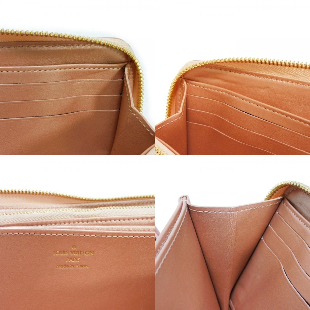 LOUIS VUITTON ルイ・ヴィトン ジッピー ウォレット LVサークル ラム 