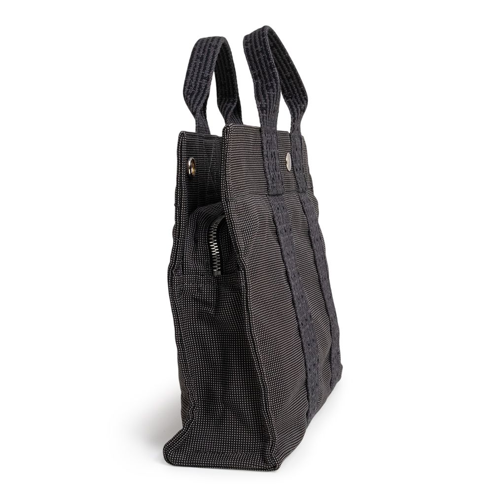 Bランク エルメス エールライントートPM グレー ハンドバッグ トート