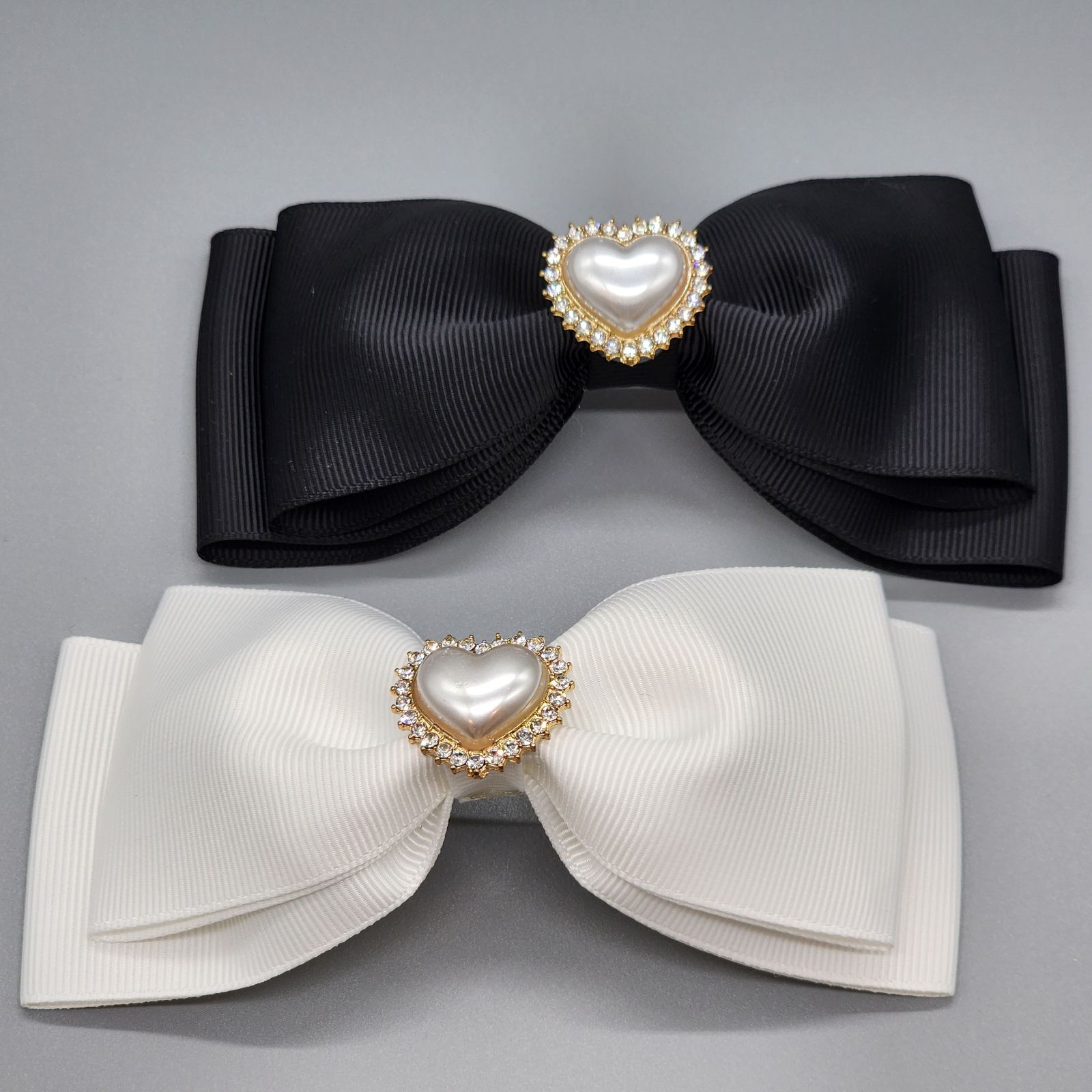 ローズモチーフリボンバレッタ(F IVORY): ACCESSORIES