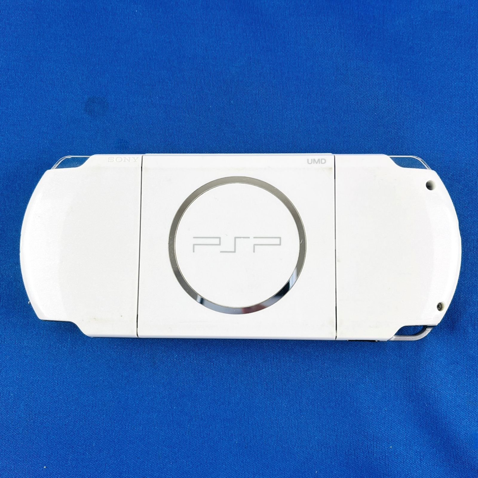 完品 美品』SONY PSP 3000 パールホワイト 本体 新品バッテリー付属 