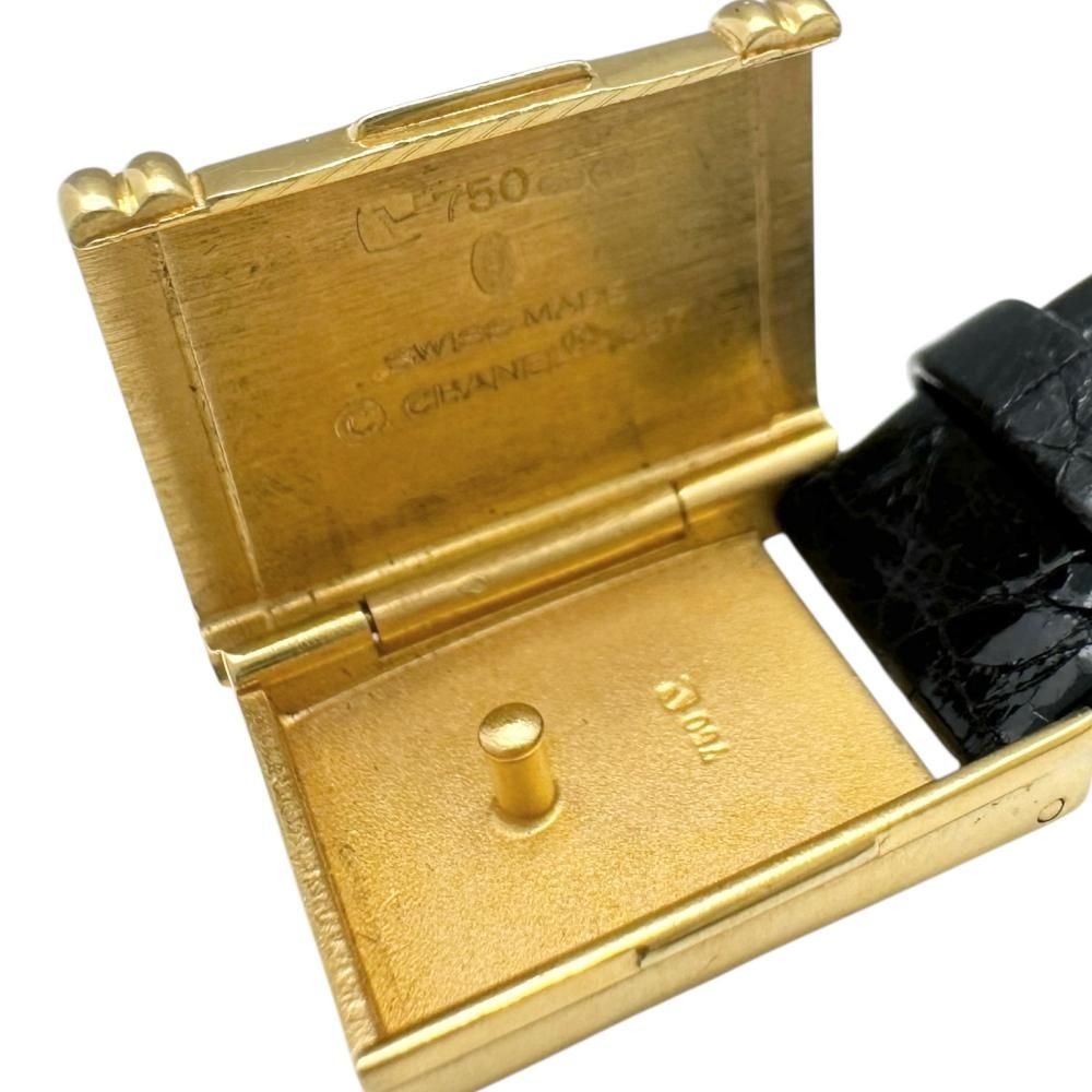 CHANEL/シャネル】プルミエール 純正ダイヤベゼル H0094 腕時計 K18YG  