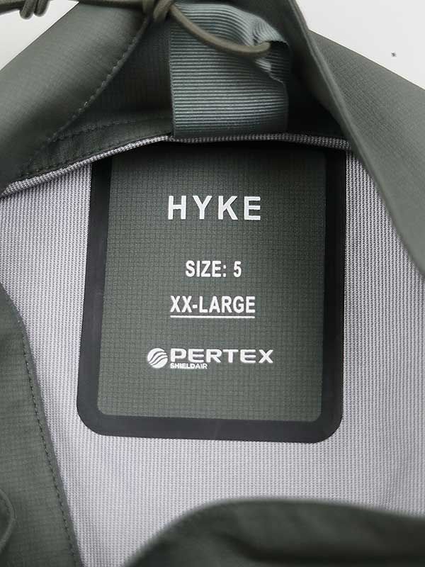 HYKE ハイク 21AW 伊勢丹別注 PERTEX MILITARY COAT ナイロン