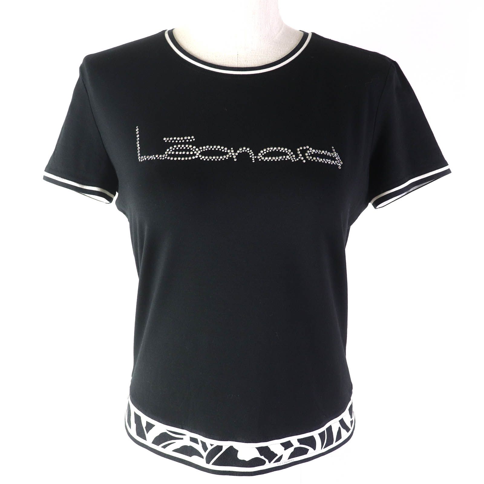 極美品△LEONARD FASHION レオナール ファッション コットン