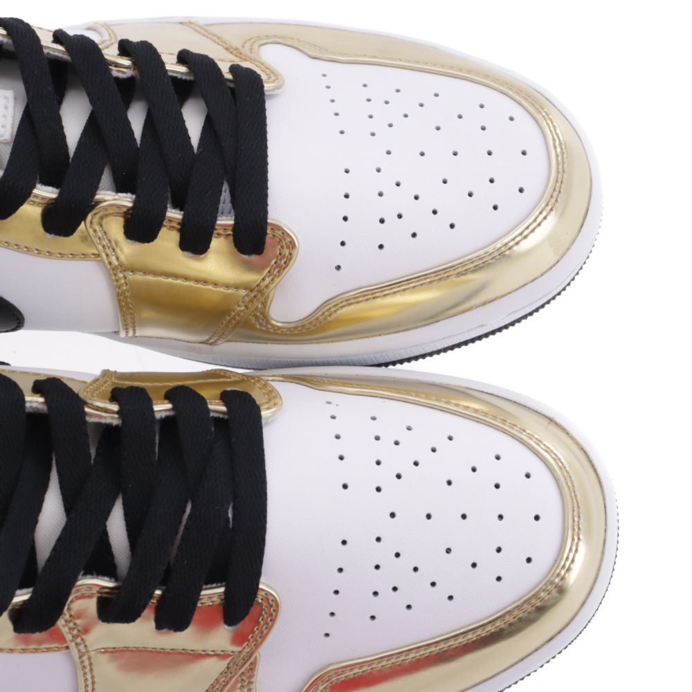 NIKE (ナイキ) AIR JORDAN 1 MID SE METALLIC GOLD DC1419-700 エア 