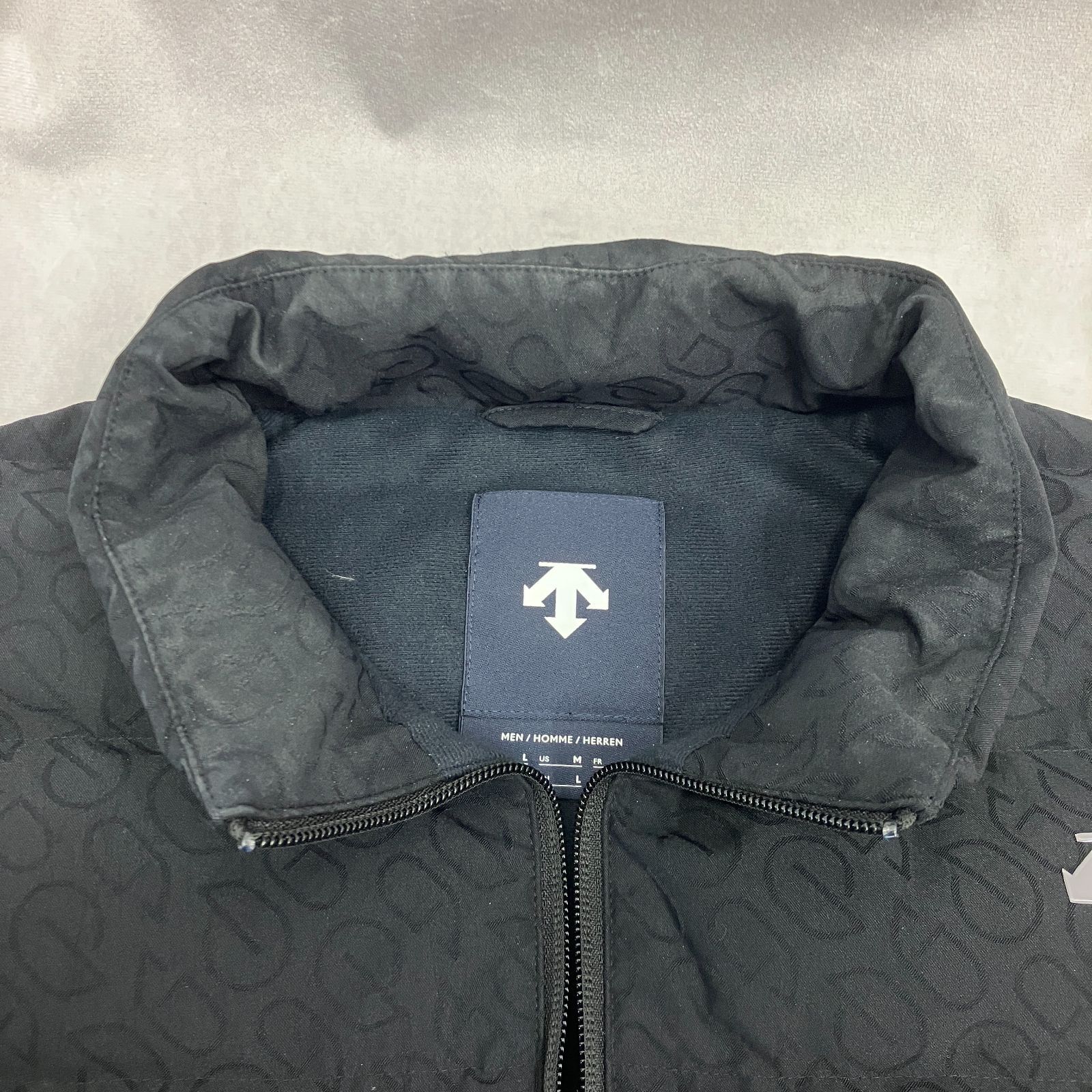 DESCENTE GOLF デサント ゴルフ ジャカード ダウン ベスト