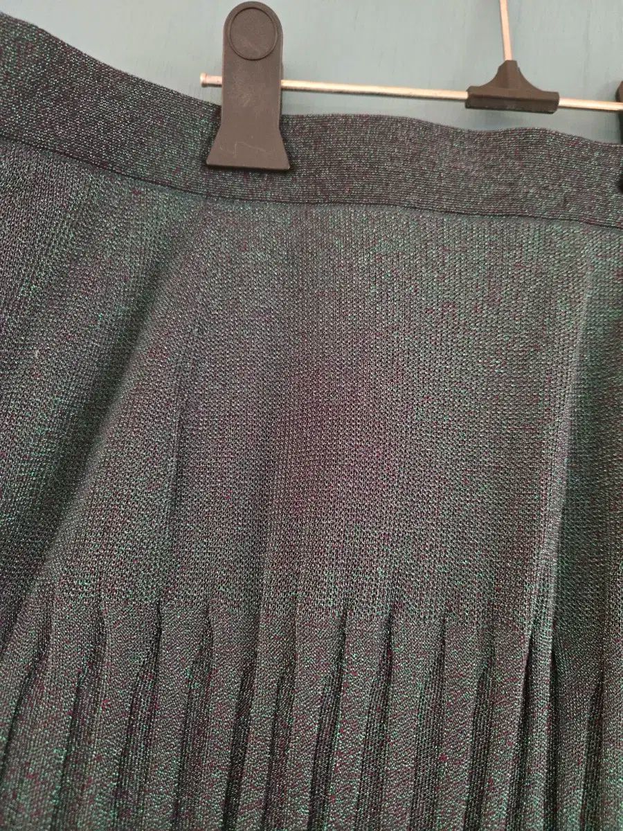 TIME タイム グリッター リブニットスカート