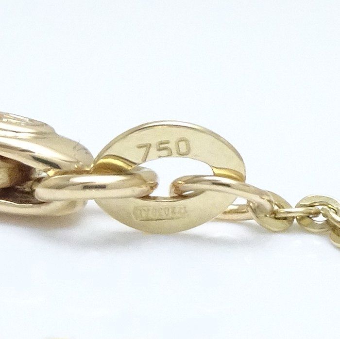 CARTIER カルティエ チェーン ネックレス 42cm 3.0グラム K18YG