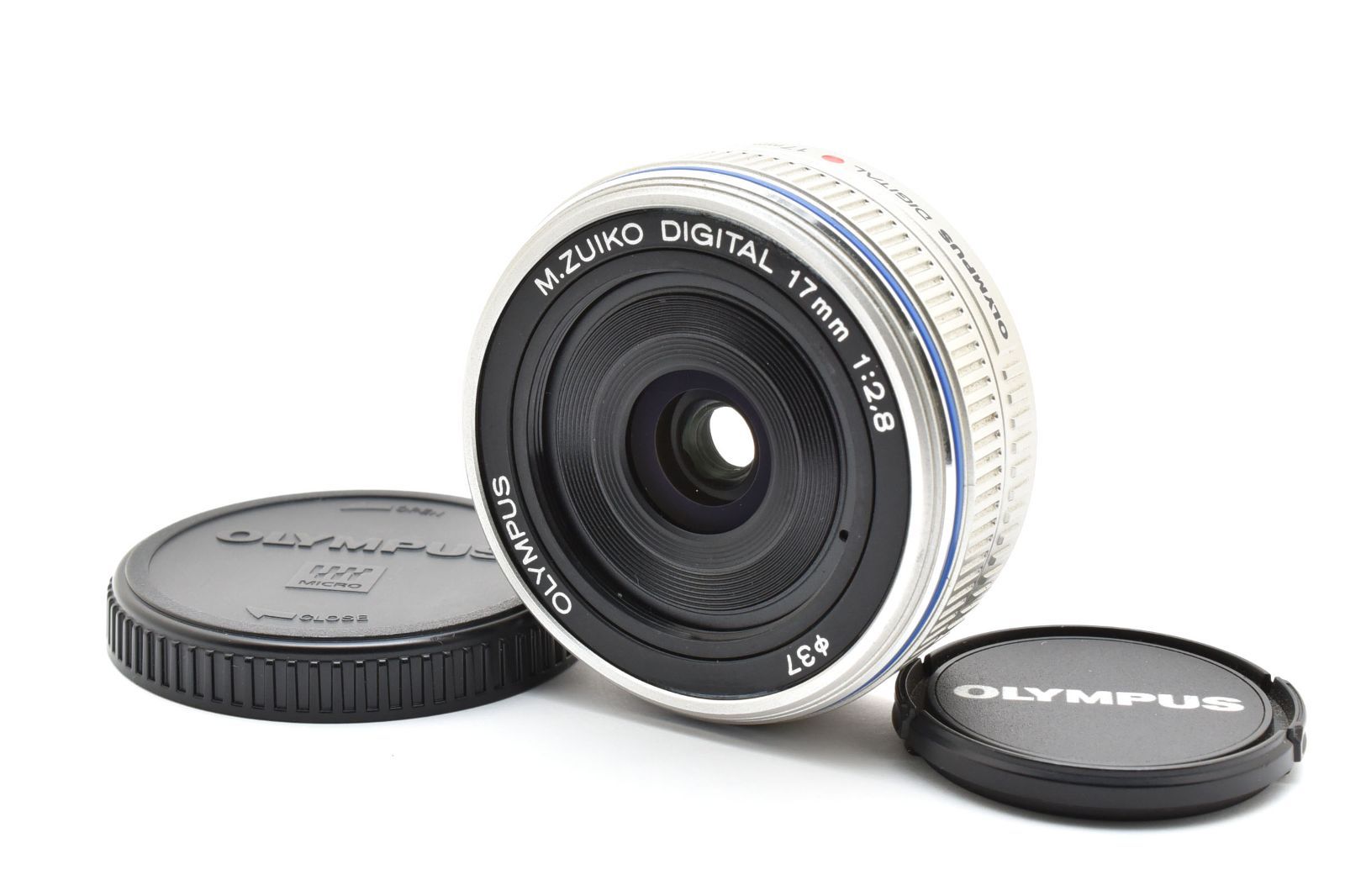 オリンパス OLYMPUS M.ZUIKO DIGITAL 17mm F2.8 パンケーキ シルバー LL66 5640