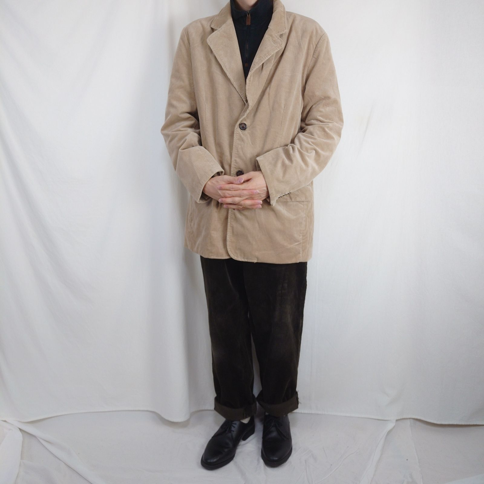 00s】OLD GAP オールドギャップ コーデュロイ テーラードジャケット