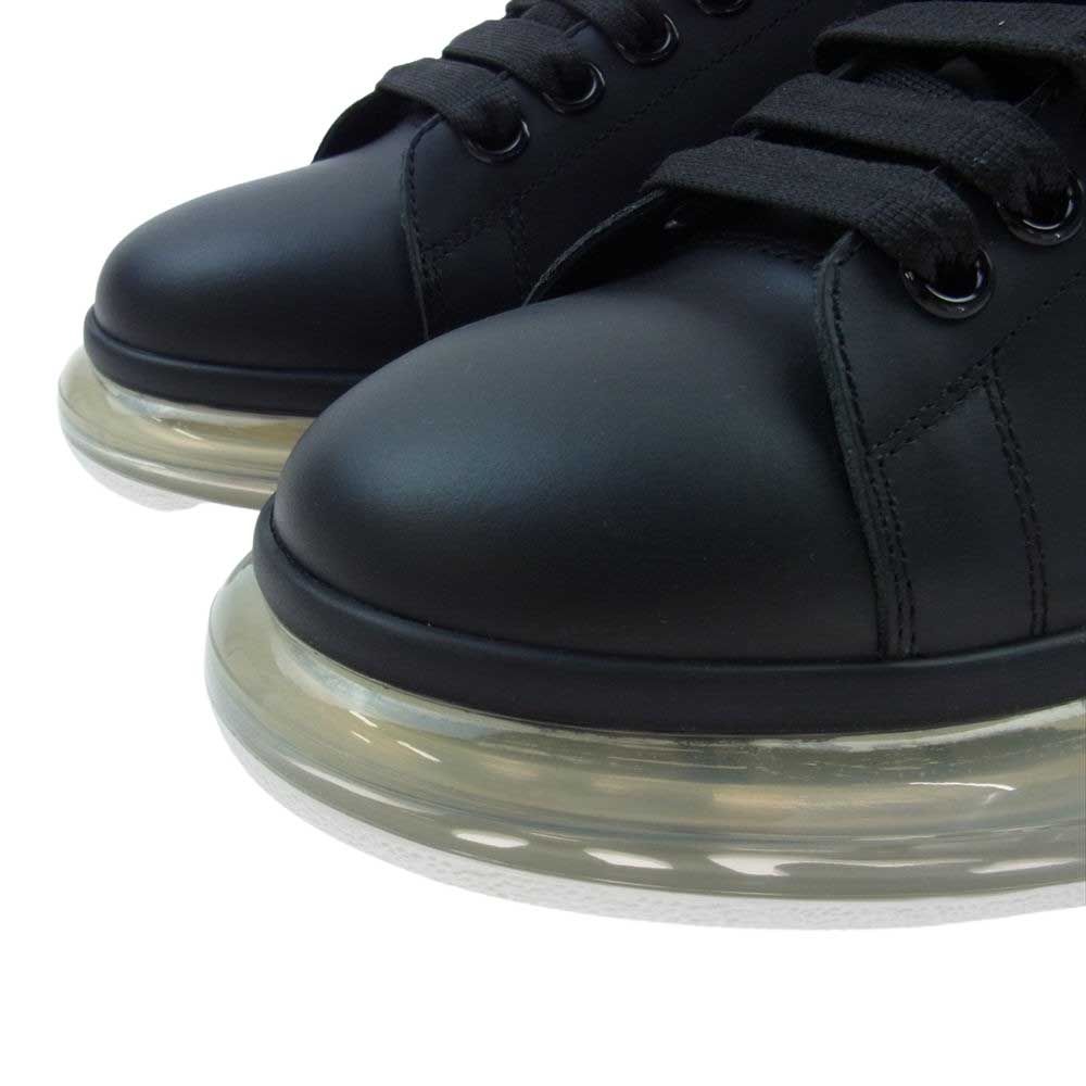 Alexander McQueen アレキサンダーマックイーン スニーカー 604232WHX981041 OVERSIZED LARRY  SNEAKER オーバーサイズ ラリー クリアソール ローカット レースアップ スニーカー ブラック系【中古】 - メルカリ