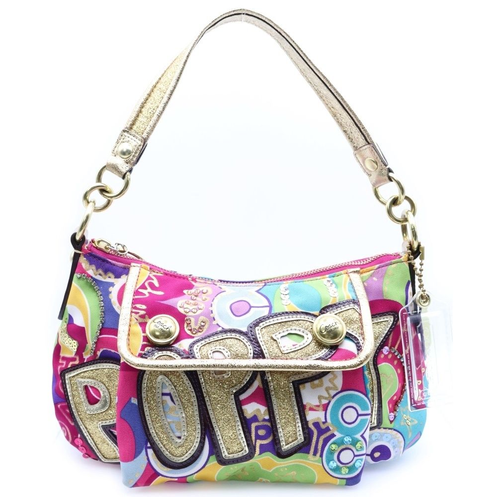 COACH (コーチ) POPPY ポピーポップ カラーコレクション キャンバス