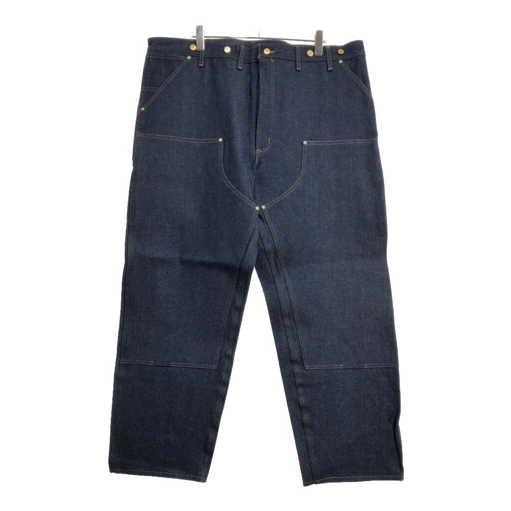 Carhartt カーハート ダブルニー デニム ペインターパンツ 大きいサイズ ワーク メンズ W46 L32 古着 U2940