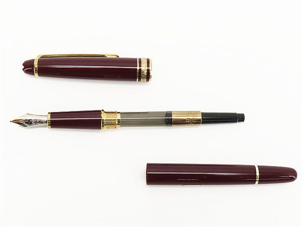 モンブラン 万年筆 14K 14金 144 ボルドー ゴールド モンブラン 万年筆 14K 14金 144 ボルドー ゴールド MONTBLANC