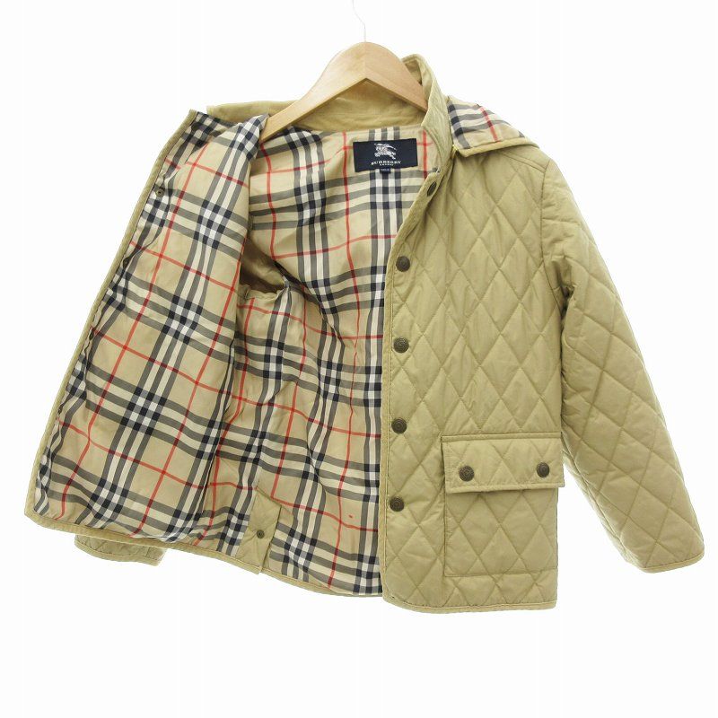 BURBERRY キルティングコート 140A ベージュ
