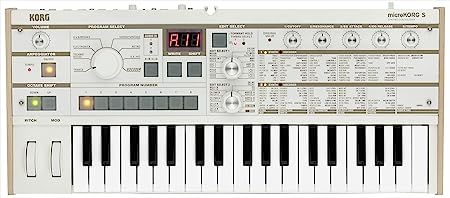 パネル KORG アナログ シンセサイザー ボコーダー microKORG S 37鍵