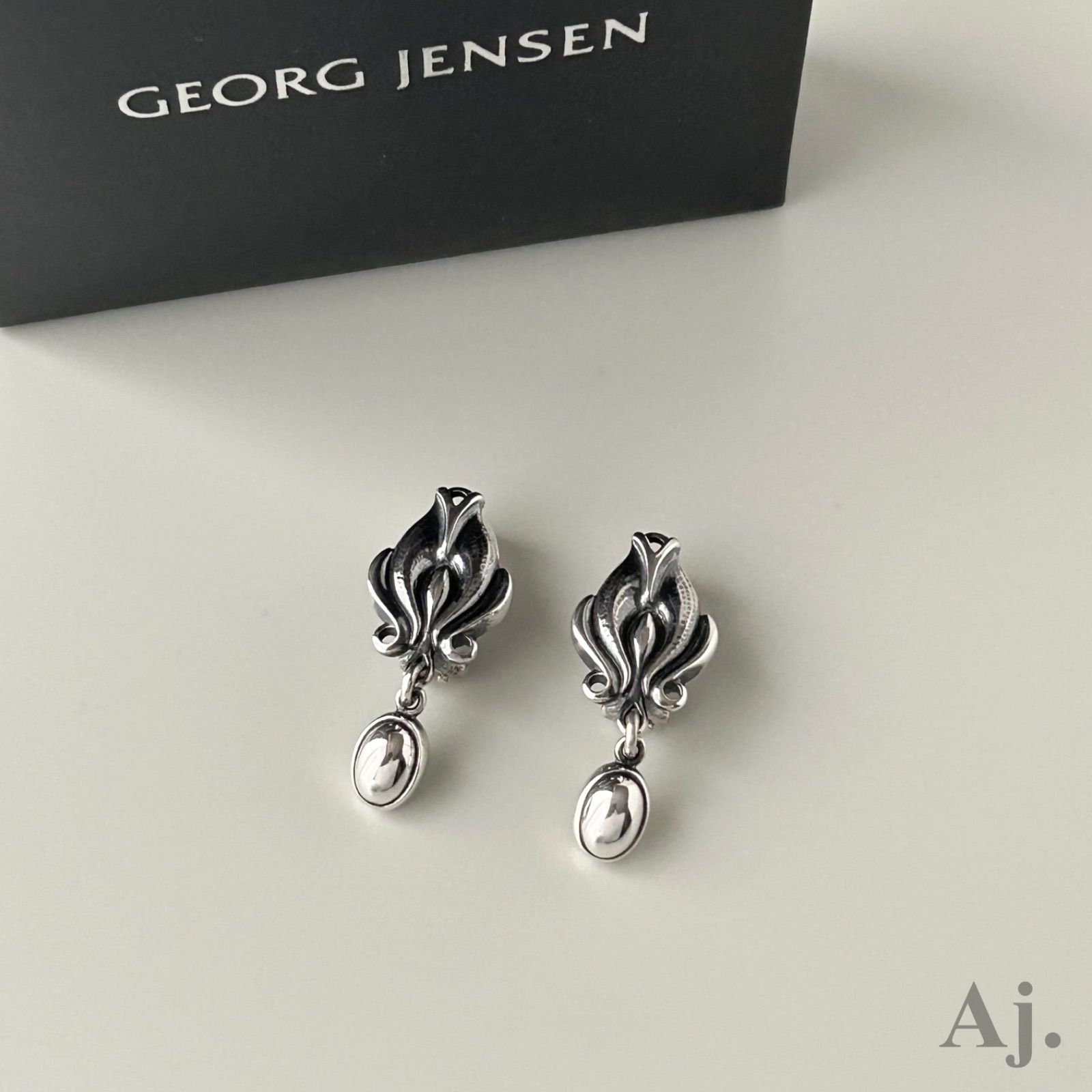 ジョージジェンセン イヤリング イヤークリップ 2012 Georg Jensen 925 - メルカリ