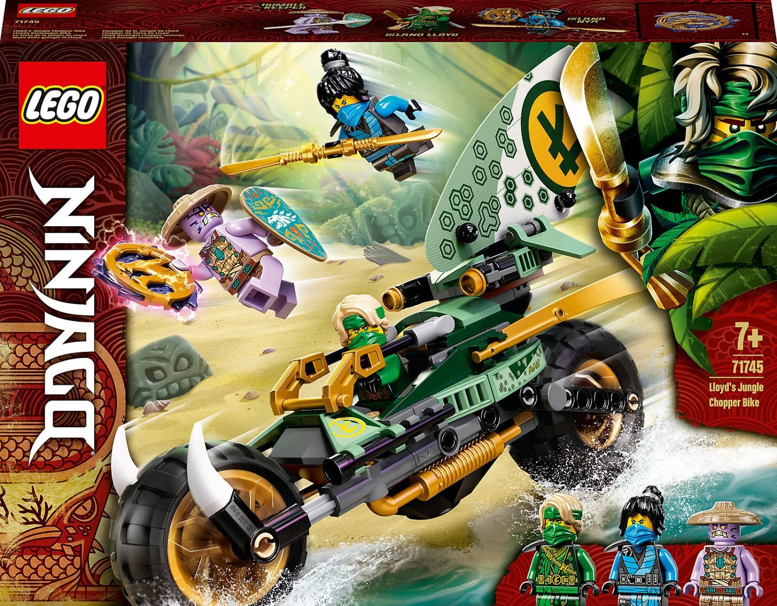 レゴ LEGO ニンジャゴー ロイドのジャングルバイク 71745 おもちゃ ブロック プレゼント 忍者 にんじゃ バイク 男の子 7歳以上
