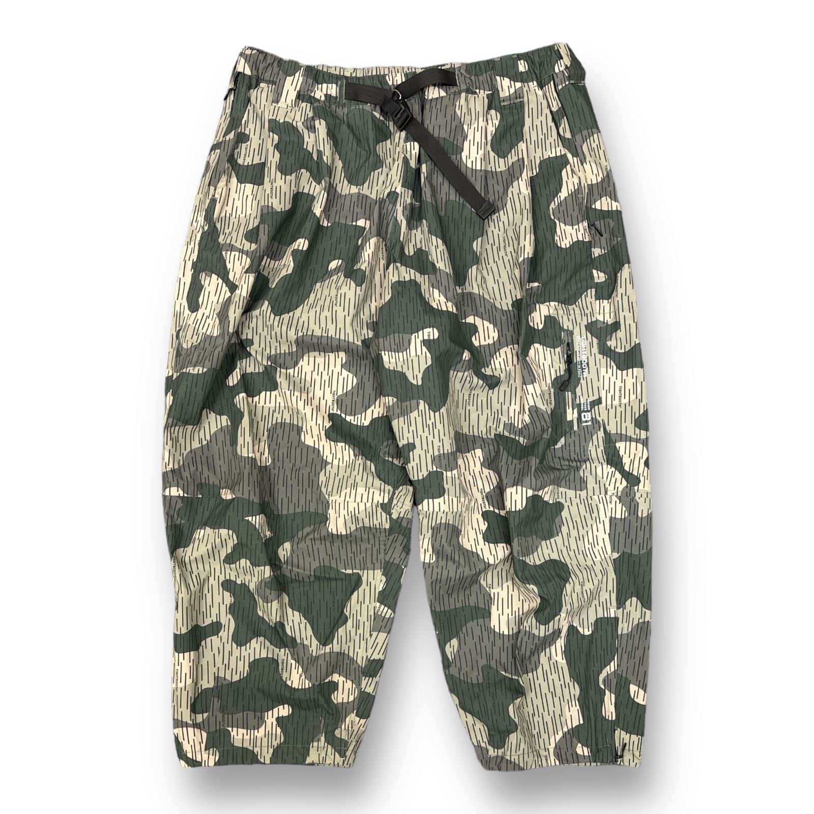 TIGHTBOOTH RAIN CAMO BAGGY PANTS FW20-B02 レイン カモ 迷彩 バギー パンツ タイトブース XL - メルカリ