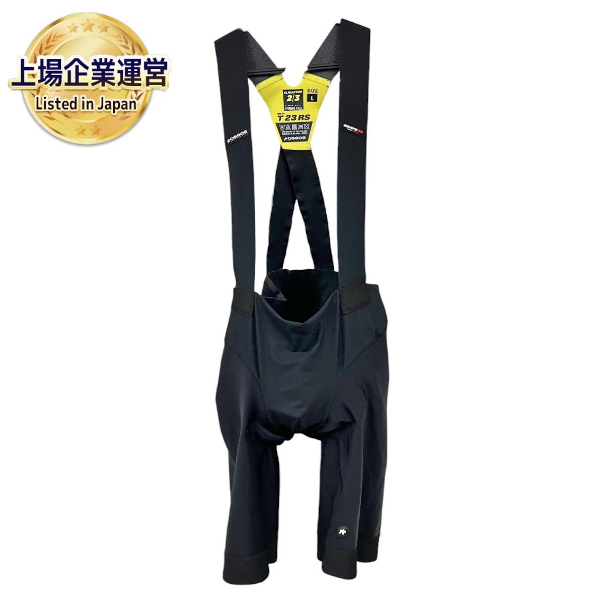 中古 ASSOS EQUIPE 手軽 RS Winter Bib Tights S9