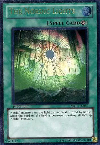 中古】遊戯王 STOR-EN087[UL]：The Nordic Lights/極星の輝き - メルカリ