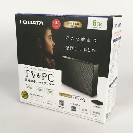 IO DATA HDCZ-UTL6KC 外付HDD 6TB Y6654701