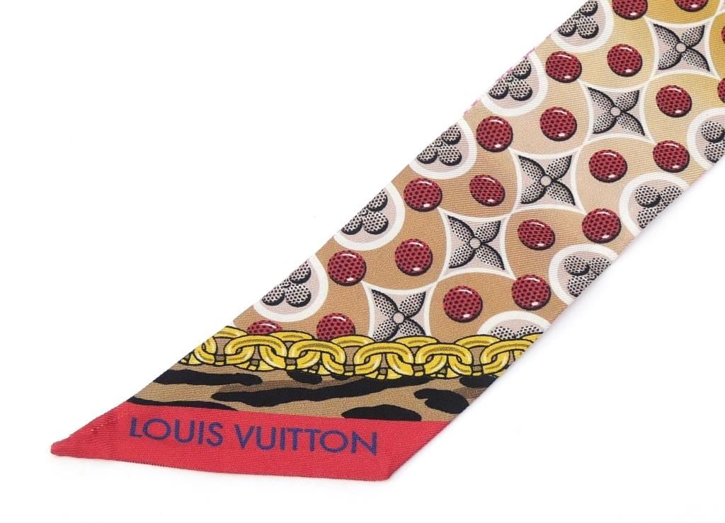 ルイ・ヴィトン LOUISVUITTON スカーフ バンドーBB バブルグラム