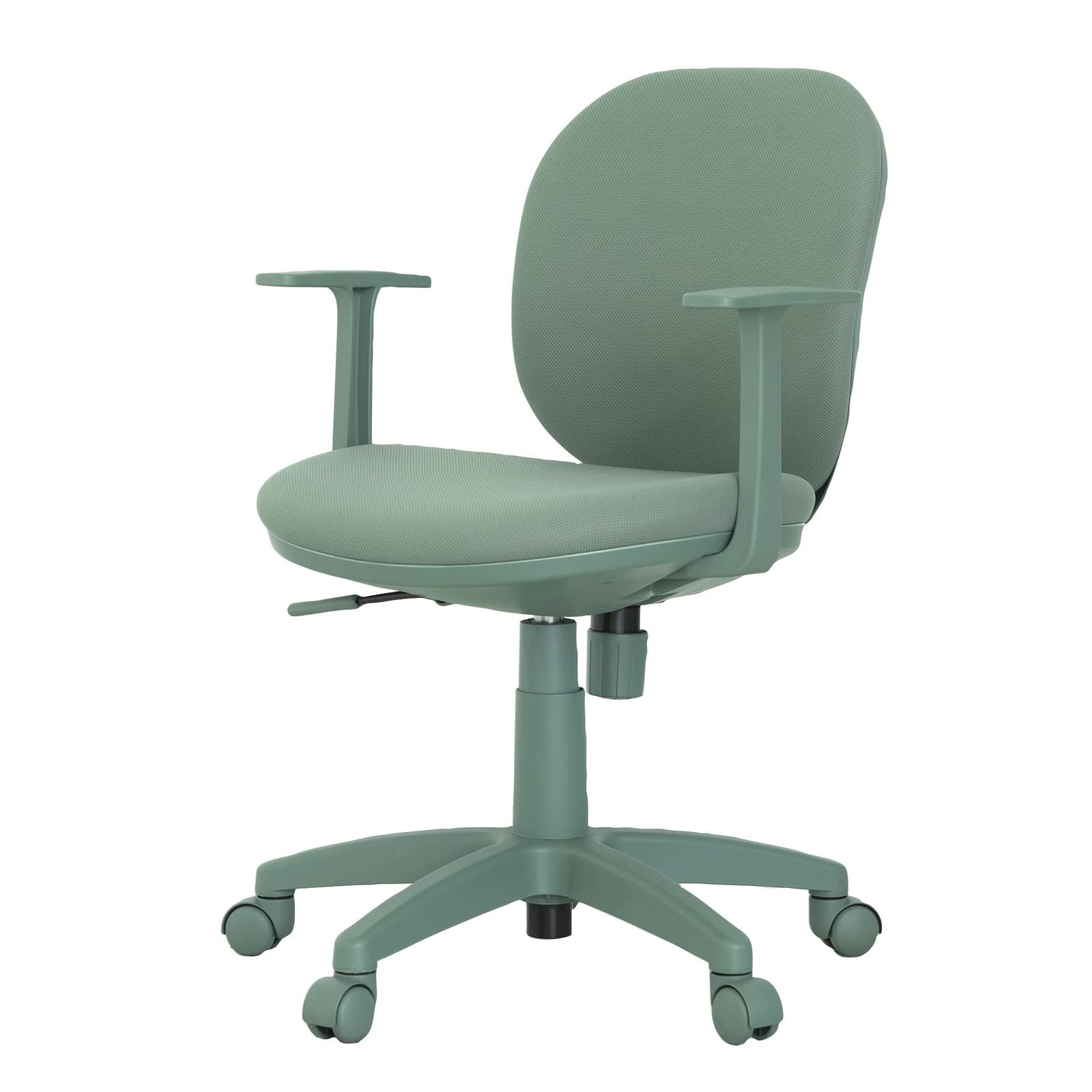 イトーキ オフィスチェア デスクチェア サリダ ワントーンチェア onetone chair 固定肘 ナイロン グニーグリーン YNE-GR