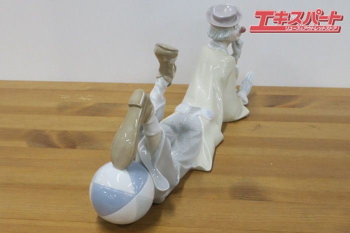 LLADRO リヤドロ 大きなピエロ 道化師 陶器 置物 インテリア 前橋店