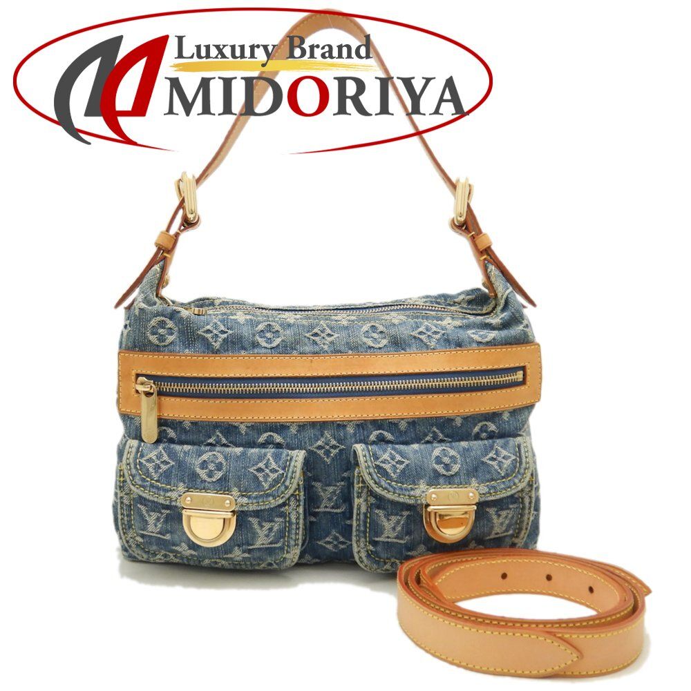 Louis Vuitton デニムバッグ　バギーPM LOUIS VUITTON ルイヴィトン バギーPM モノグラムデニム