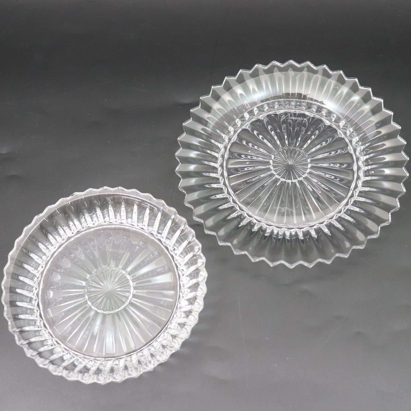 Baccarat クリスタル皿 ミルニュイ