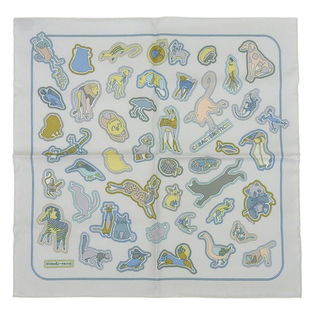 専用です！新品未使用　エルメス　スカーフ　55cm 2025年春夏 箱付未使用 エルメス HERMES 2025年 Caracteristick Detail