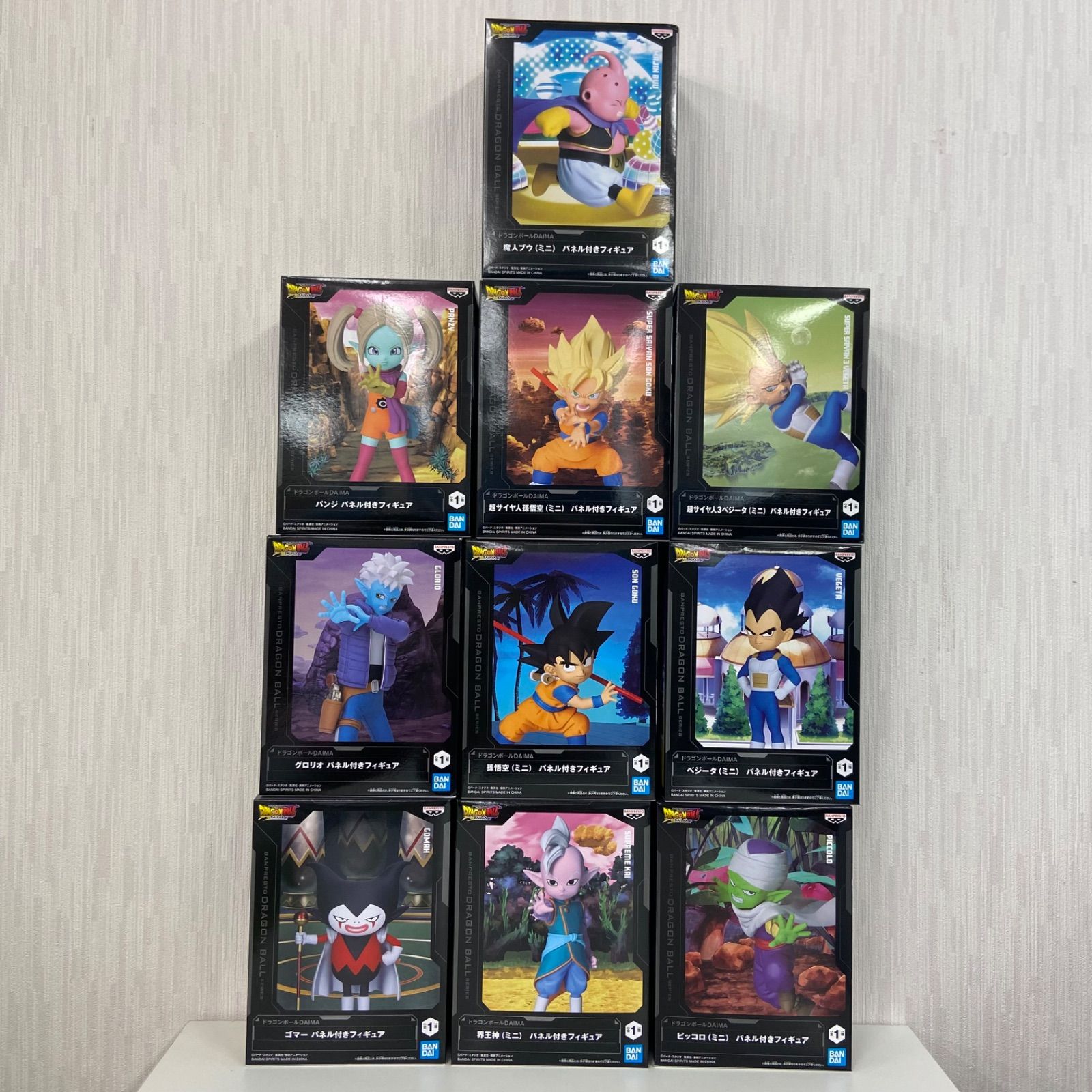 【新品】ドラゴンボールDAIMA パネル付きフィギュア　まとめ売り 8点セット ドラゴンボールDAIMA パネル付きフィギュア 8体セット - メルカリ