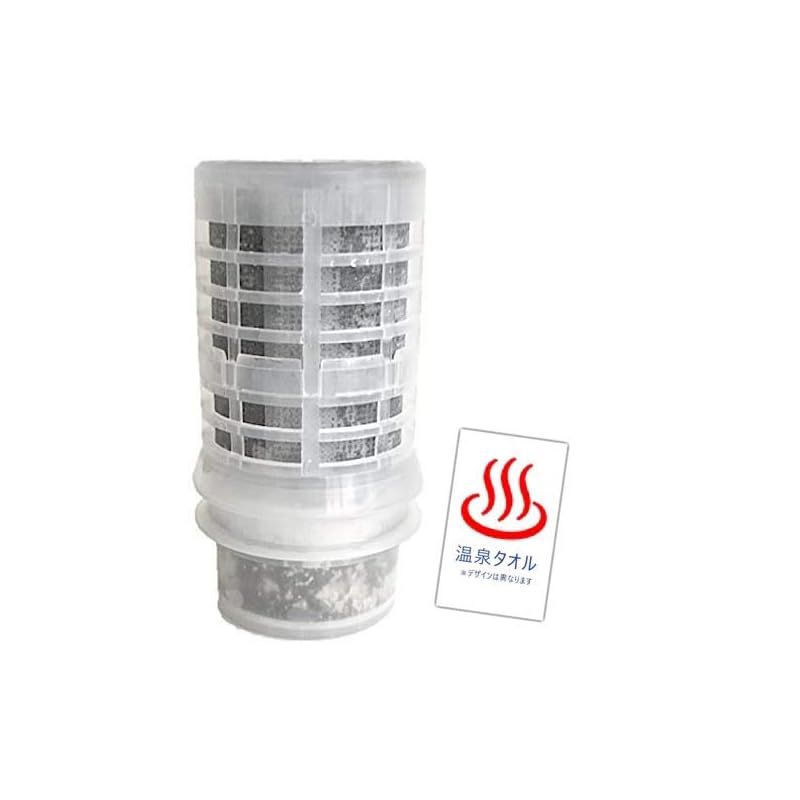 ガイアの水135 蛇口用浄水器 カートリッジ オリジナル温泉タオル付き １日50リットルで２ヶ月間使用 PFOS及びPFOA除去試験済み 1