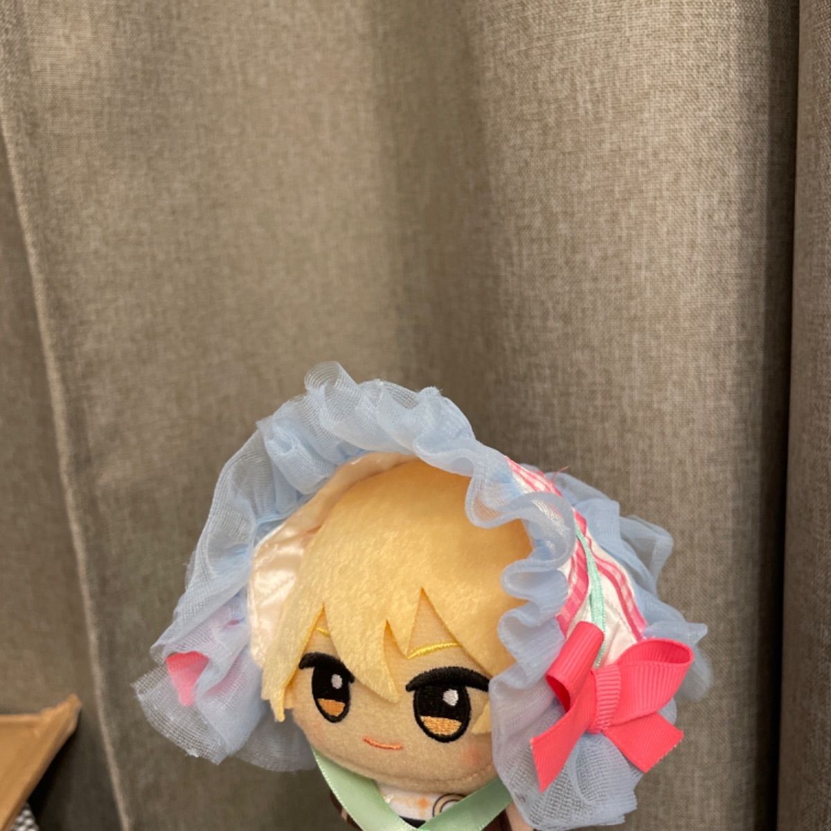 ぬいぐるみ ちびぐるみ ヘッドドレス ぬい服 オーダー オーダー受付中】ちびぐるみサイズ ぬい服 ヘッドドレス&裏地