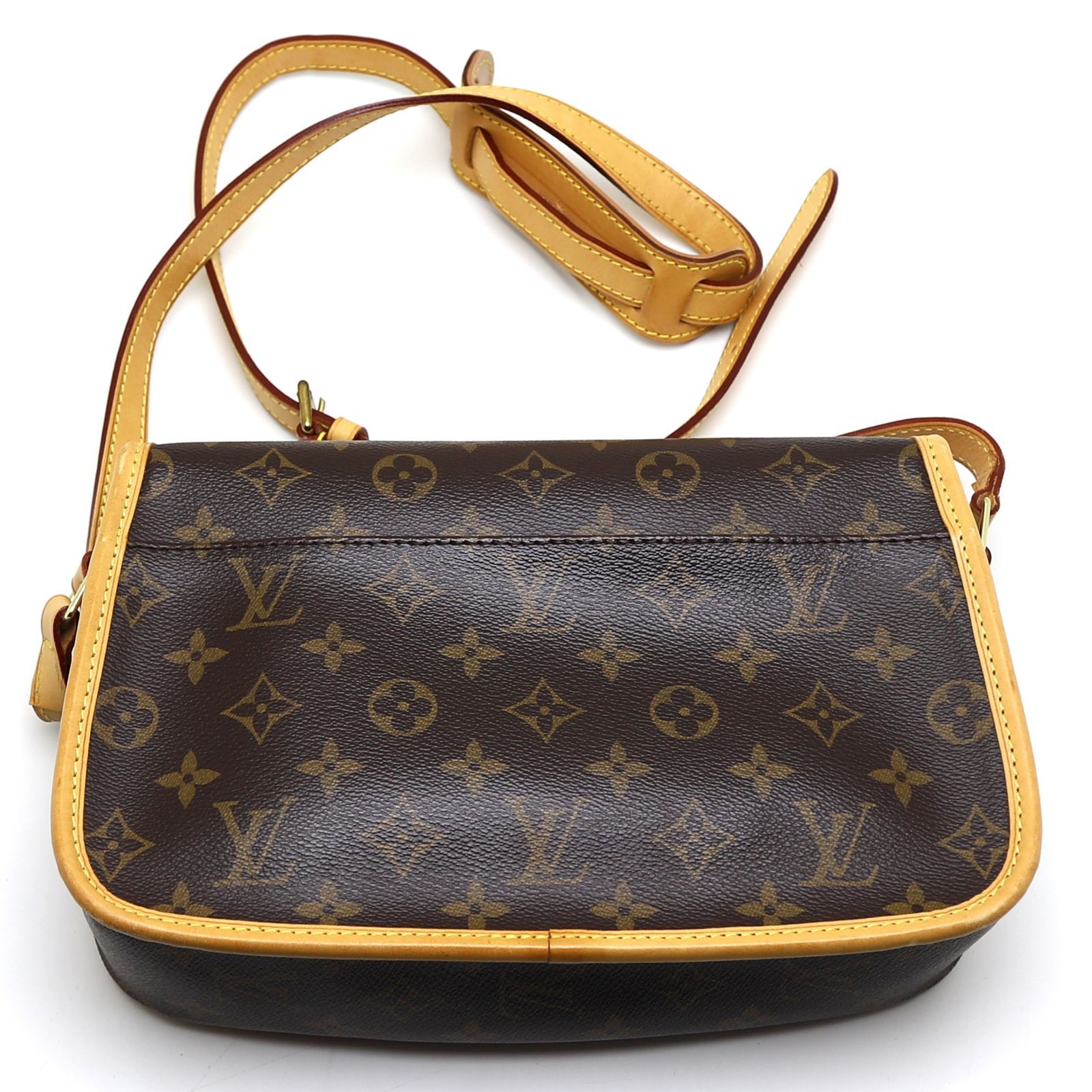 正規品 ルイヴィトン ソローニュ ショルダーバッグ モノグラム pvc レザー ルイヴィトン モノグラム ソローニュ ショルダーバッグ PVC