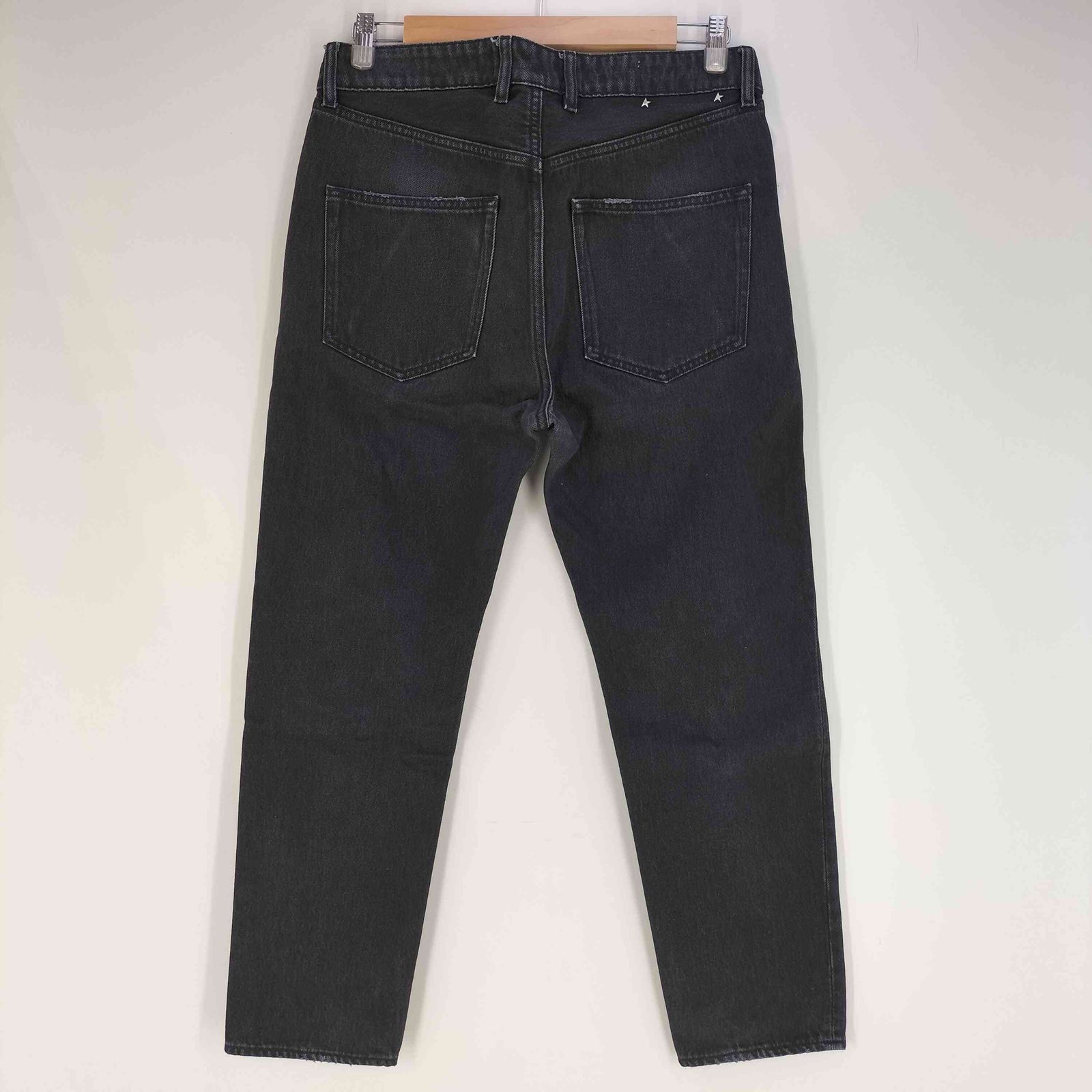 ゴールデングース GOLDEN GOOSE HAPPY REGULAR BLACK Tapered