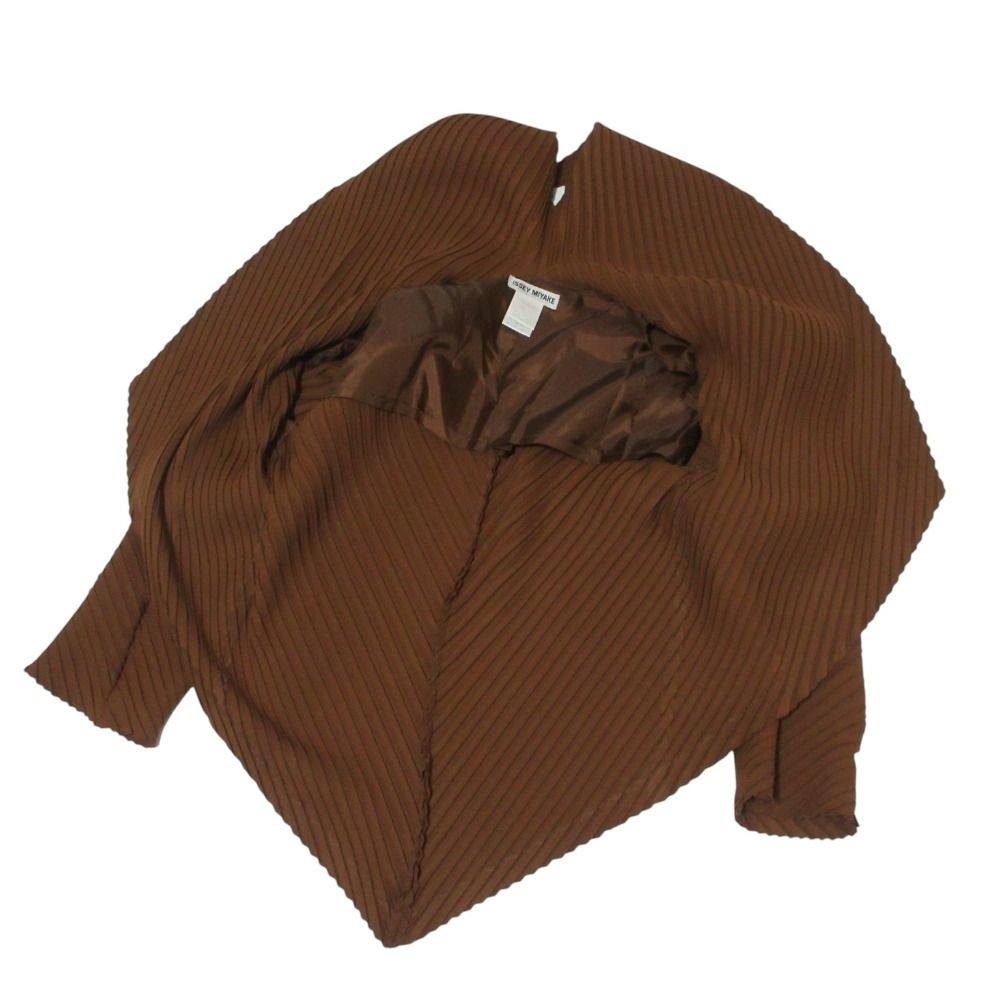 良品 ISSEY MIYAKE イッセイミヤケ プリーツ ビッグカラー