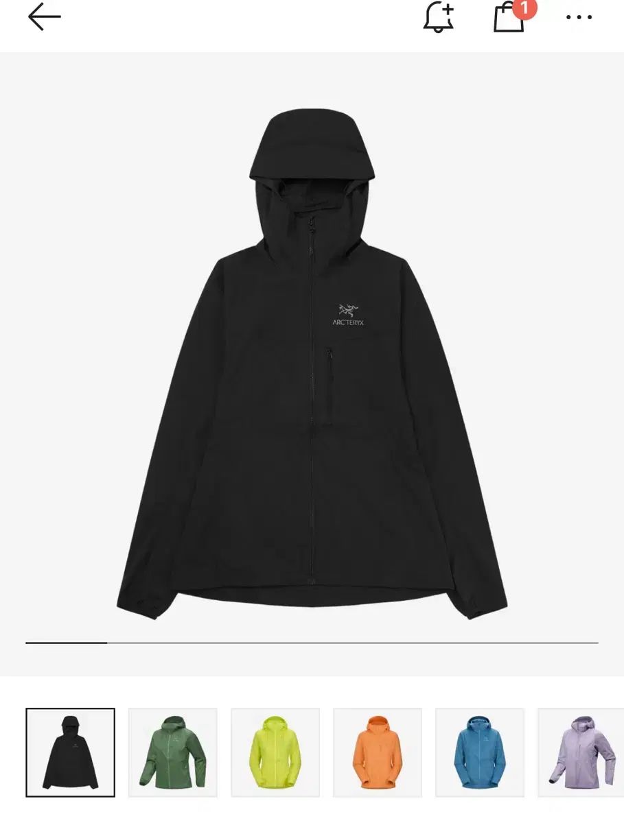 ARC TERYX アークテリクス スコーミッシュ フーディー ブラック レディース S