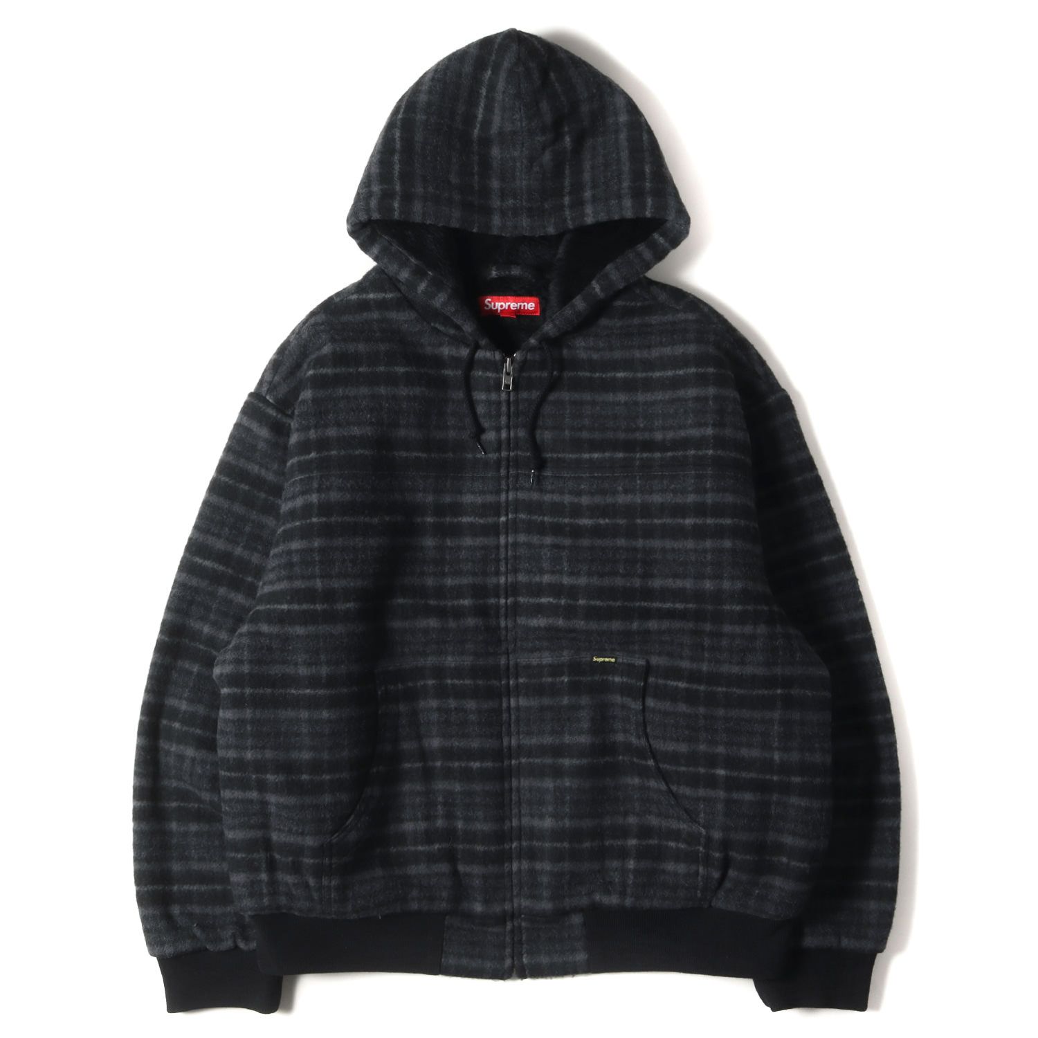 supreme シュプリーム チェックボアブルゾン ブランド古着Plaid 