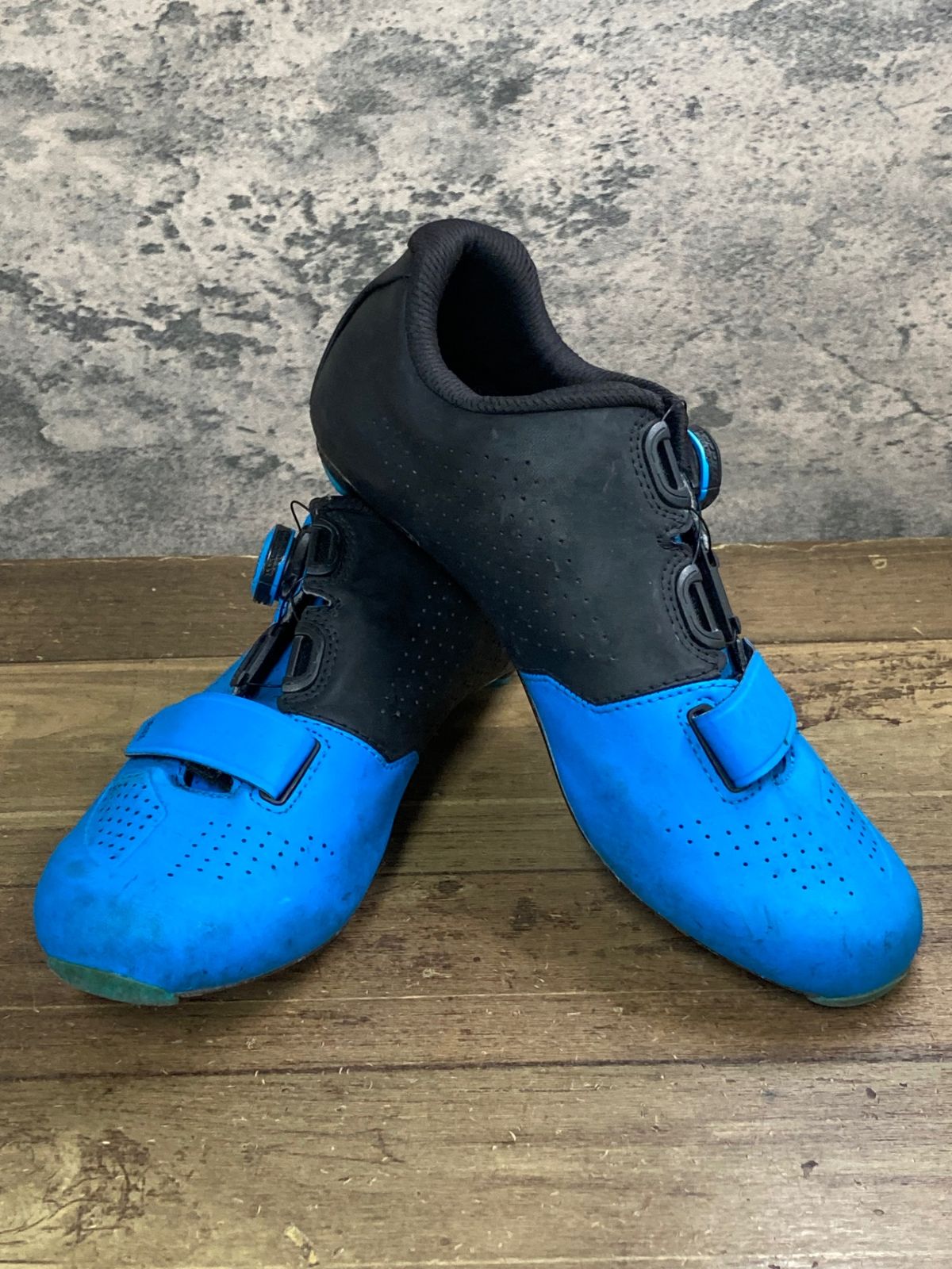 IY841 ボントレガー BONTRAGER VELOCIS ビンディングシューズ 青 EU42 SPD-SL