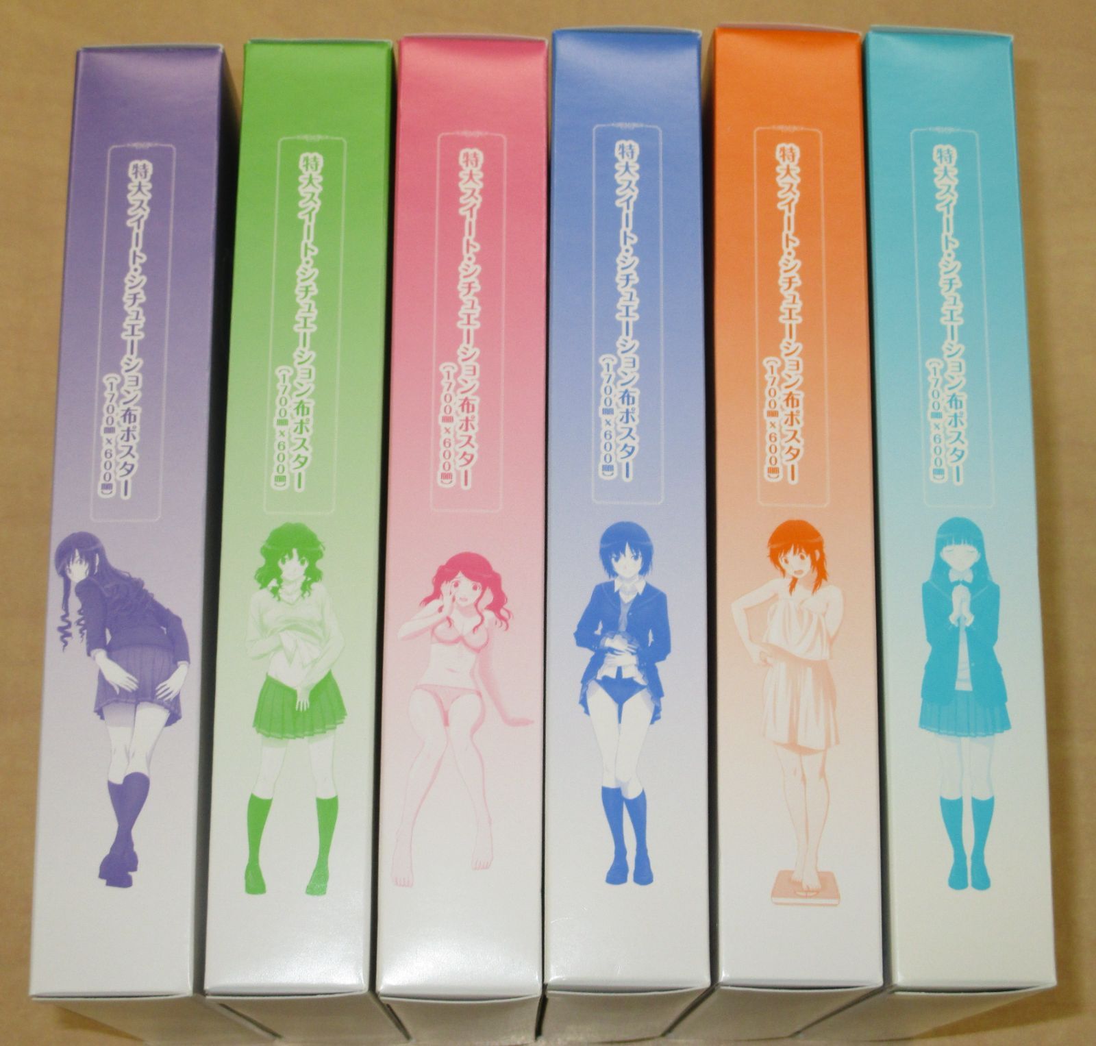 アマガミSS 布ポスター6枚＆ペーパークラフト4個セット - メルカリ