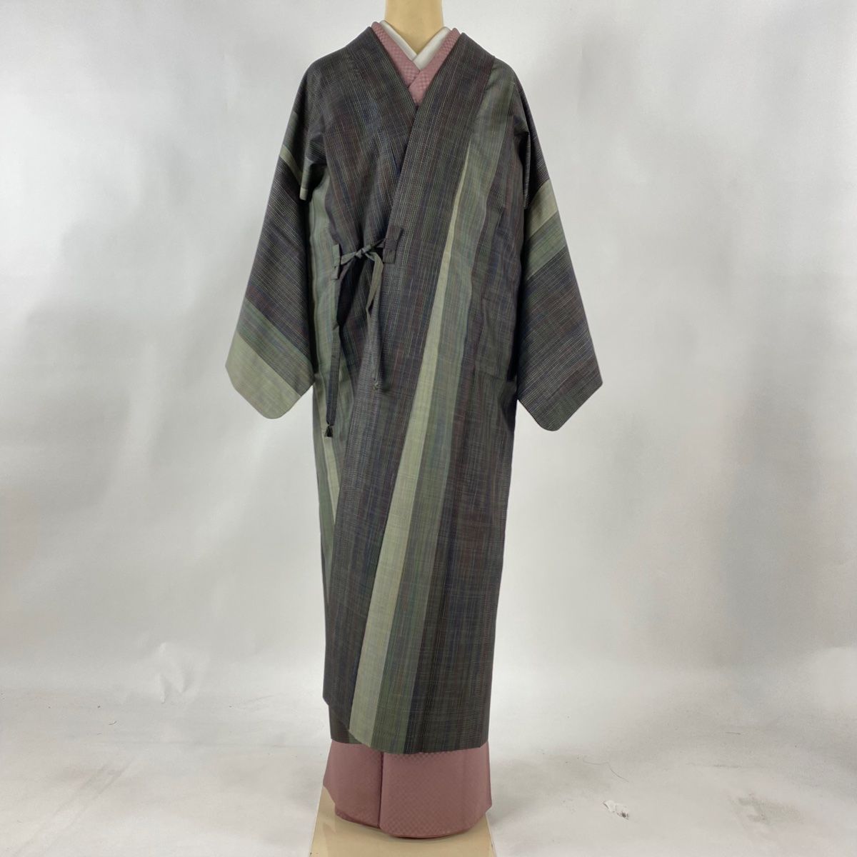 深緑 正絹