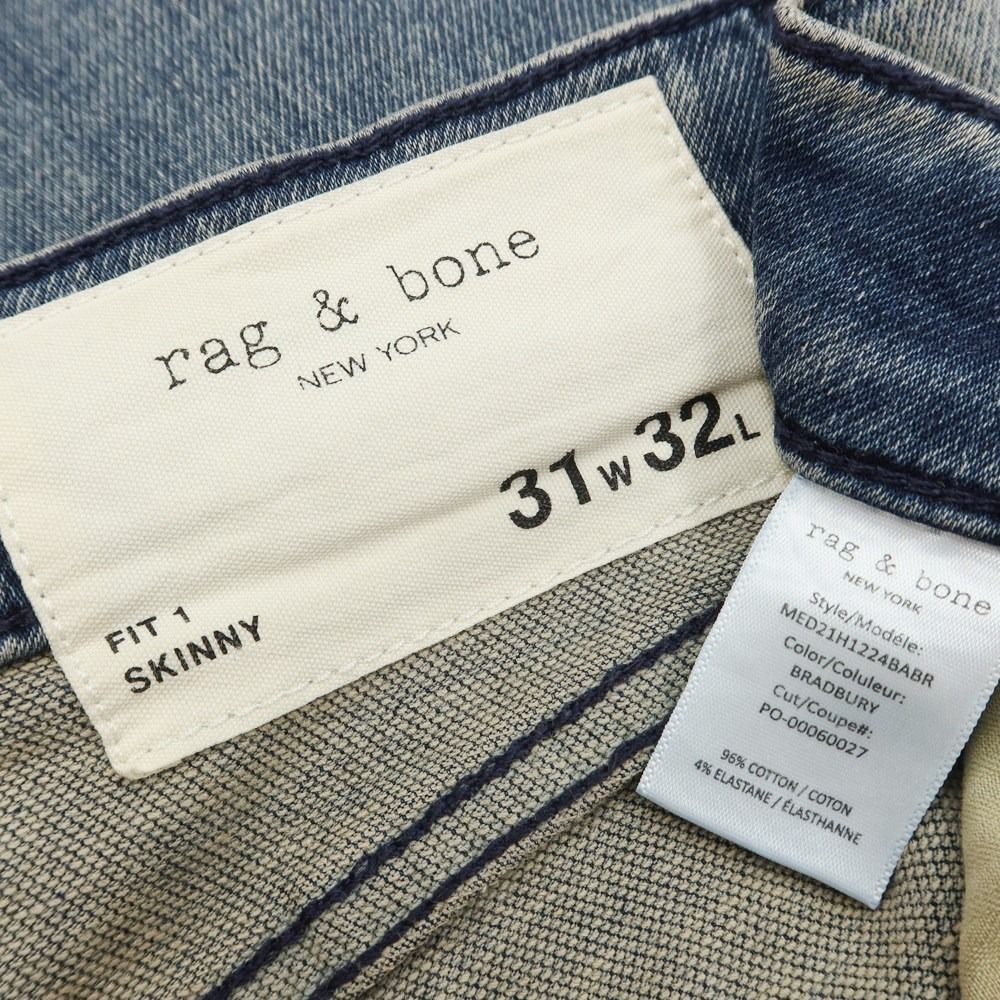 中古】ラグアンドボーン rag & bone スキニー デニムパンツ ジーンズ