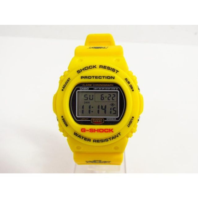 CASIO カシオ G-SHOCK DW-5700 イエロー スティング 腕時計 箱