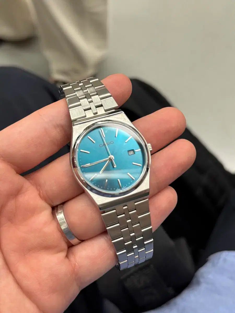 CASIO(カシオ) 時計 MTP ー B145D ブルー ダイヤル