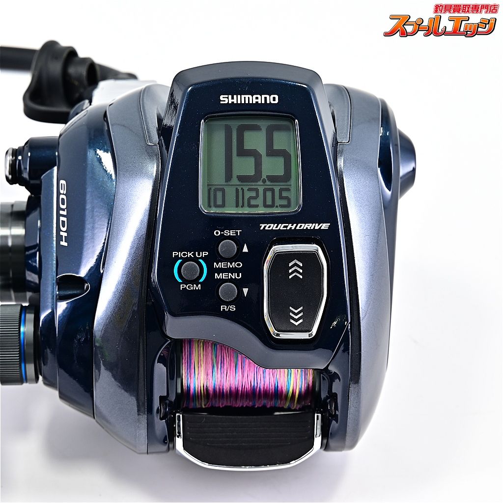 シマノ 20フォースマスター 601 DH 使用距離2.2 km 使用7時間 SHIMANO FORCE MASTER m 38506