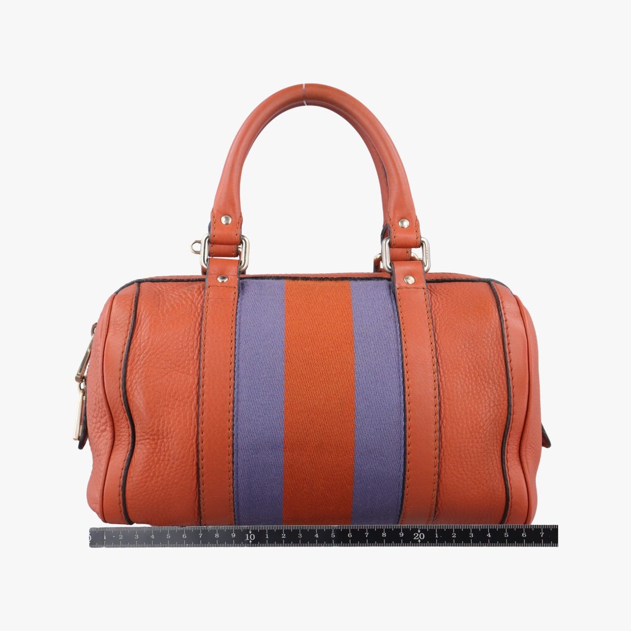 グッチGucciシェリーラインパープル×オレンジレザー269876B9613575