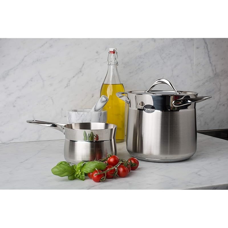 Barazzoni 両手鍋 ステンレス ?28×H10cm ローキャセロール MY POT 160004028 Barazzoni 両手鍋 ステンレス ?28×H10cm ローキャセロール MY POT